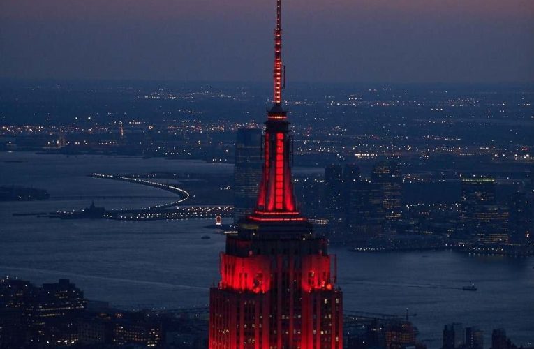 Le cœur de l’Empire State Building battra pour Joe Biden