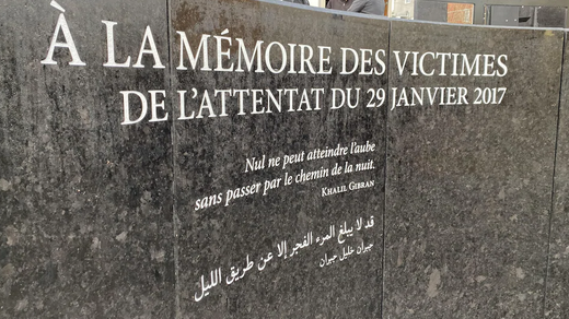 Une journée nationale en lien avec l’attentat de la mosquée de Québec