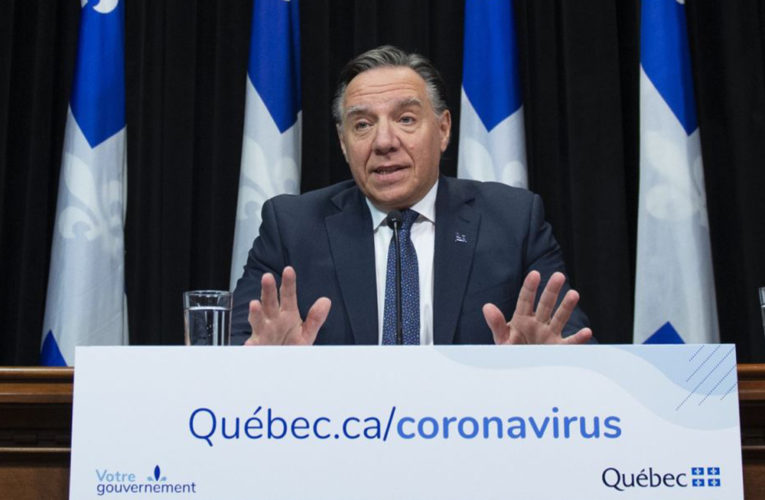 Québec confirmera la mise en place de barrages routiers mardi prochain